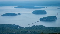 On Cadillac Mountain in Acadia National Park