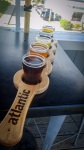 Beer at Atlantic Brewing in Bar Harbor