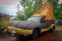 At LL Bean in Freeport, Maine
