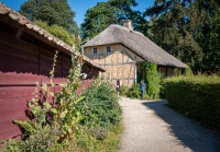 At Den Gamle By Open-Air Museum in Aarhus Denmark