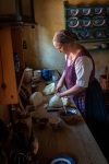 At Den Gamle By Open-Air Museum in Aarhus Denmark