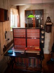 Telephone exchange at Den Gamle By Open-Air Museum in Aarhus Denmark
