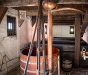 Brewery at Den Gamle By Open-Air Museum in Aarhus Denmark