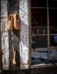 At Den Gamle By Open-Air Museum in Aarhus Denmark