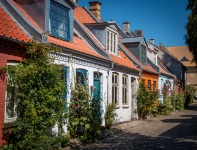Along Møllestien in Aarhus Denmark