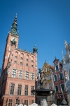 Main Town Hall along the Royal Mile in Gdansk