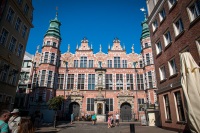 Armory from Mariacka Street in Gdansk