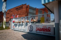 Shipyard entrance in Gdansk