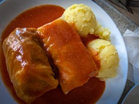 Lunch at Turystyczny Milk Bar in Gdansk