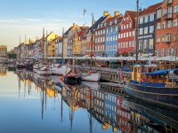 In Nyhavn in Copenhagen