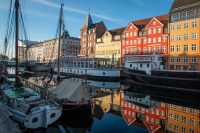 In Nyhavn in Copenhagen