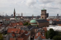 View from The Round Tower in Copenhagen