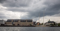 On canal tour in Copenhagen