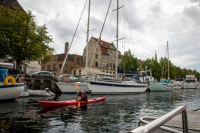 On canal tour in Copenhagen