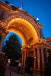In Tivoli Gardens in Copenhagen