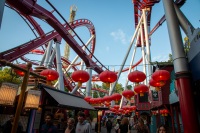 In Tivoli Gardens in Copenhagen