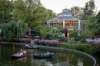 In Tivoli Gardens in Copenhagen