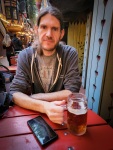 Paul at Tivoli Gardens in Copenhagen