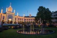 In Tivoli Gardens in Copenhagen