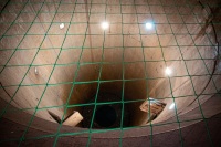 Missle silo at the Cold War Museum in Plateliai Lithuania