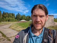 Paul at the Cold War Museum in Plateliai Lithuania