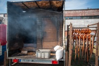 Smoked fish in Klaipeda