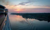 Sailing into Stockholm on the Voyager of the Seas