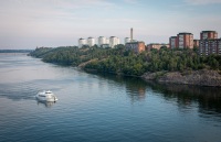 Sailing into Stockholm on the Voyager of the Seas