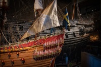 At the Vasa Museum in Stockholm