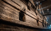 At the Vasa Museum in Stockholm