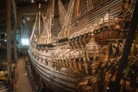 At the Vasa Museum in Stockholm