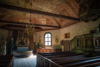 Seglora Church at Skansen Open-Air Museum in Stockholm