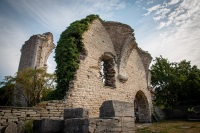 Ruins of St. Peter's and St. Hans's in Visby