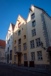 Along Pikk Street in Tallinn