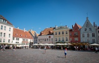 Town Hall Square in Tallinn