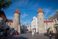 Viru Gate in Tallinn