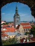 View from Kiek in de Kok in Tallinn