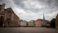 Cathedral Square in Riga
