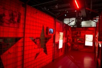 At the Museum of Occupation of Latvia in Riga