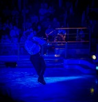 Ice skating show on Voyager of the Seas in the Baltic Sea