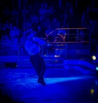 Ice skating show on Voyager of the Seas in the Baltic Sea