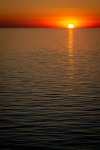 Sunset onboard Voyager of the Seas in the Baltic Sea