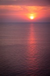 Sunset on Voyager of the Seas in the Baltic Sea