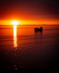 Sunset from Voyager of the Seas in the Baltic Sea