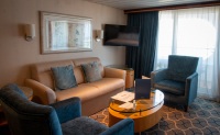 Our cabin on Voyager of the Seas in Copenagen