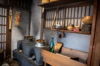 In the Hakatamachiya Furusatokan Folk Museum in Fukuoka