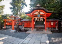 At Fushimi Inari Shrine in Kyoto
