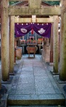 At Fushimi Inari Shrine in Kyoto