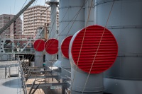 At the Mikasa Battleship in Kanagawa, Japan