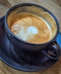 Coffee at the Click Clack Hotel in Bogota